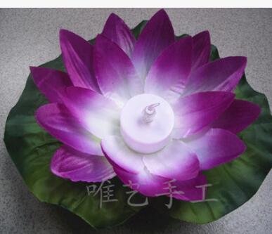 Fleurs lotus à led