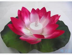 Fleurs lotus à led