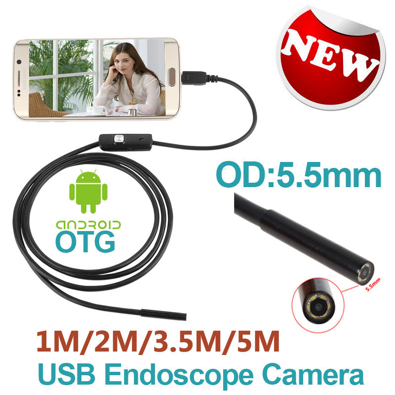 Micro USB endoscope 5.5mm Camera